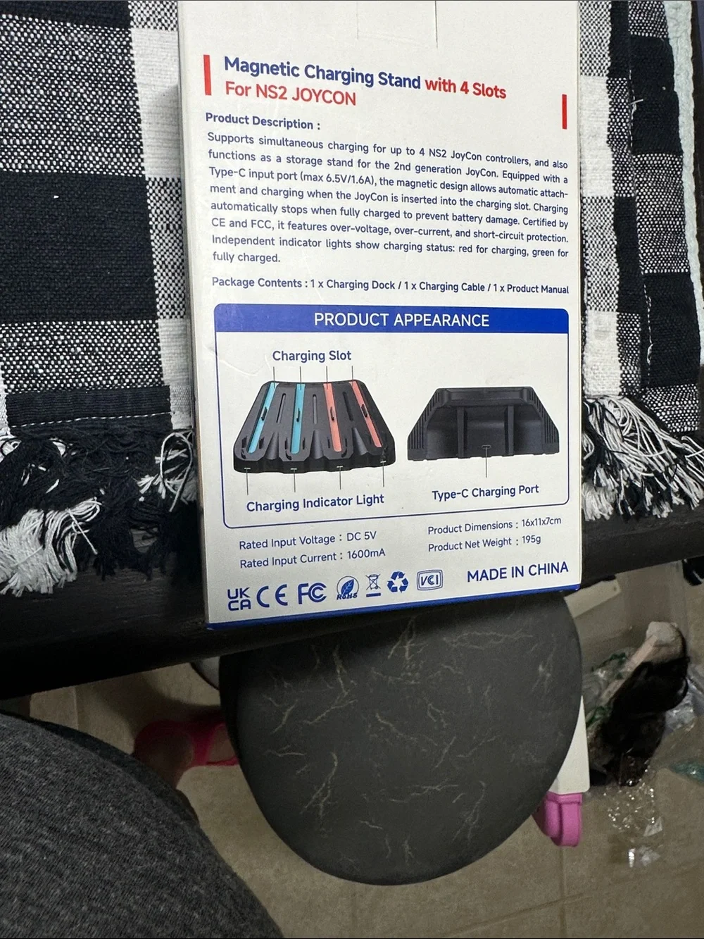 Magnetic Charging Stand for Nintendo Switch 2 - NWT